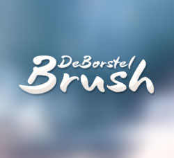 不错的英文书法字体：DeBorstel Brush